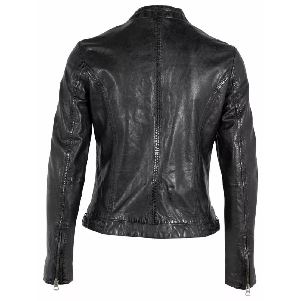 Geaca de Piele Dama Gipsy Neagra GWJollie Geaca de Piele Dama Gipsy Neagra GWJollie - readytowear.ro