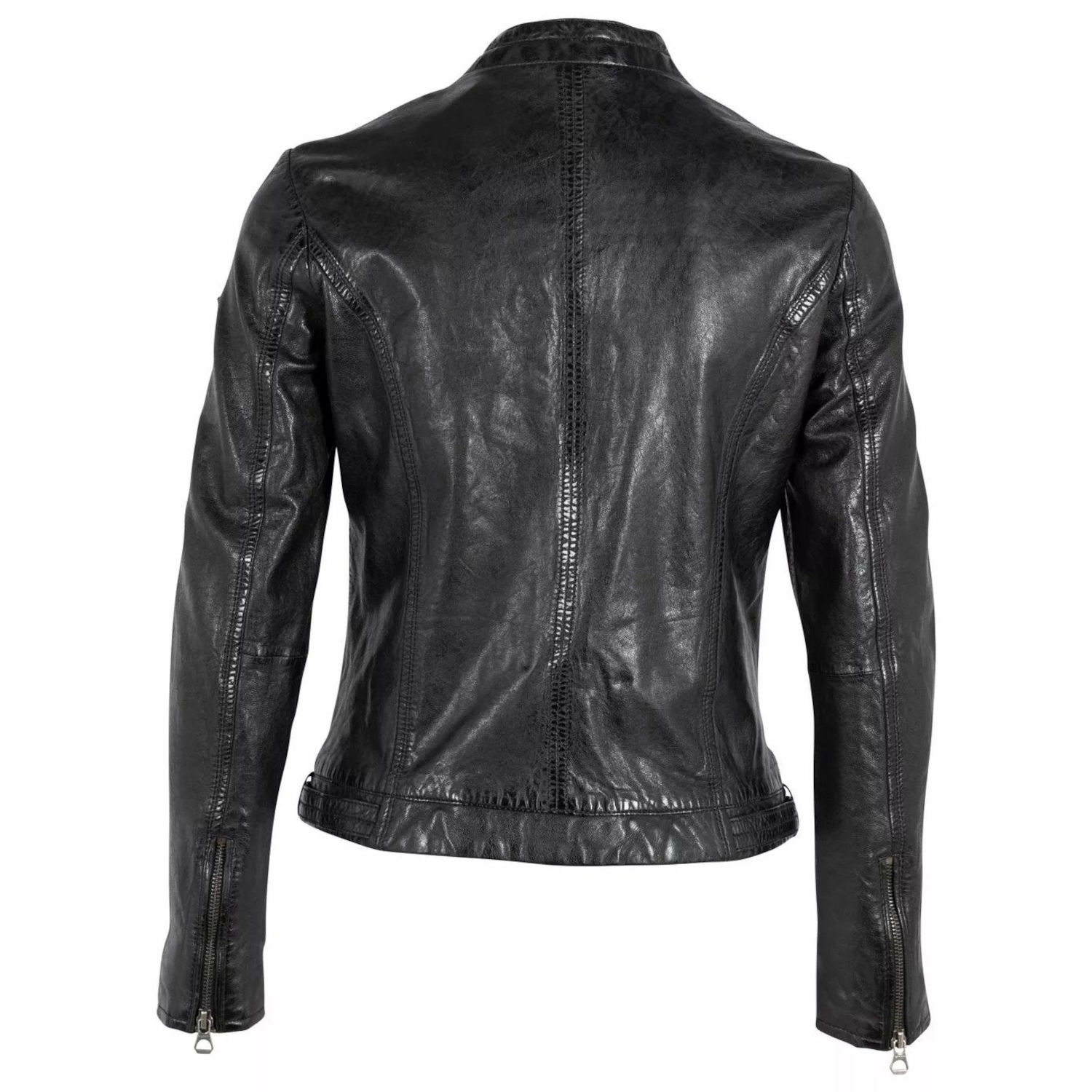 Geaca de Piele Dama Gipsy Neagra GWJollie – Black Friday