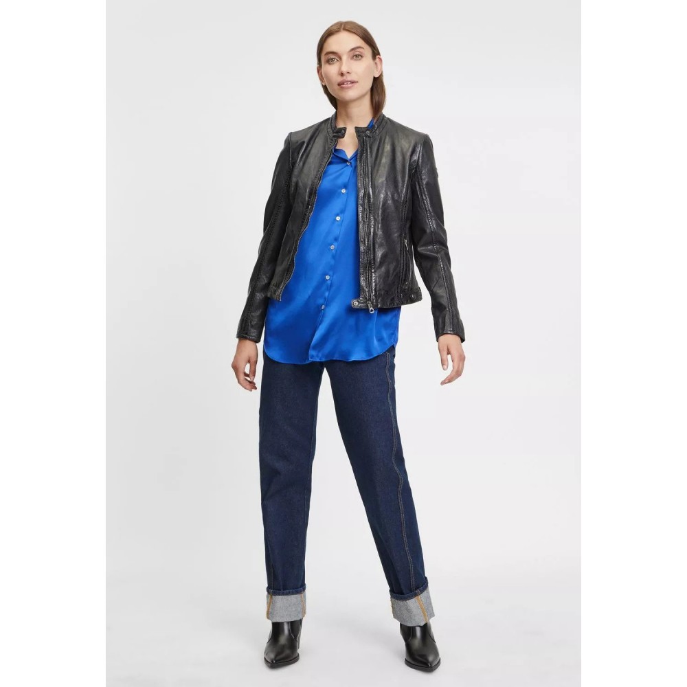 Geaca de Piele Dama Gipsy Neagra GWJollie Geaca de Piele Dama Gipsy Neagra GWJollie - readytowear.ro