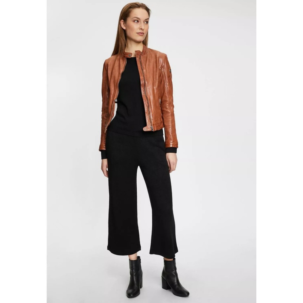 Geaca de Piele Dama Gipsy Coniac GWJosie Geaca de Piele Dama Gipsy Coniac GWJosie - readytowear.ro