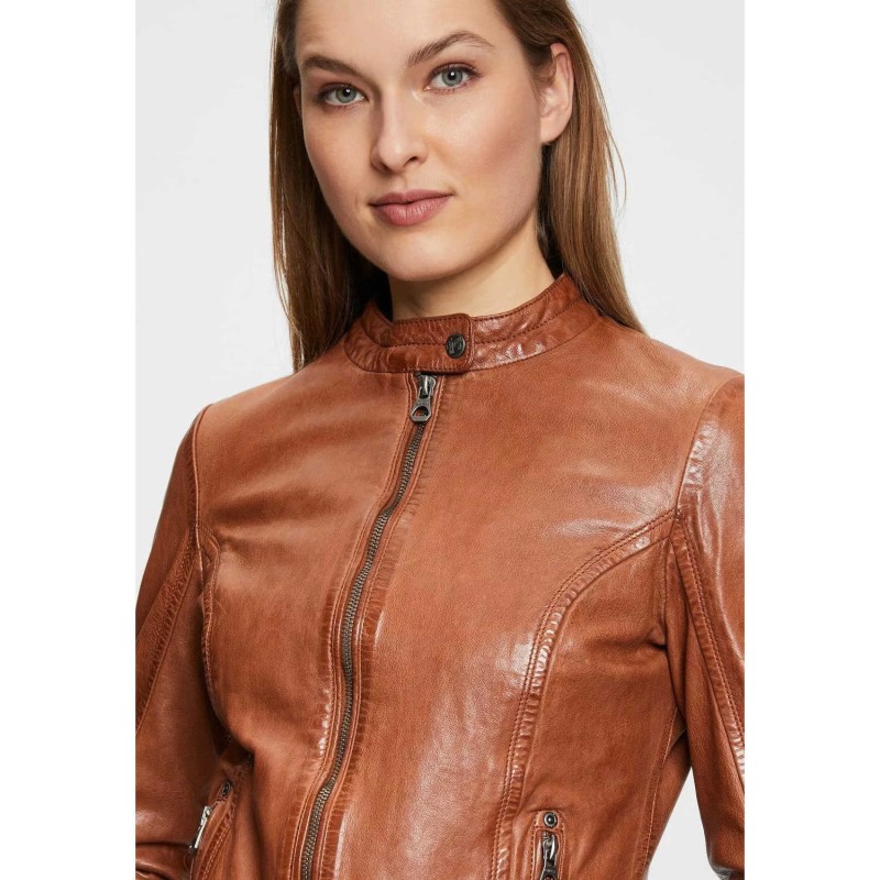 Geaca de Piele Dama Gipsy Coniac GWJosie – Black Friday Geaca de Piele Dama Gipsy Coniac GWJosie – Black Friday