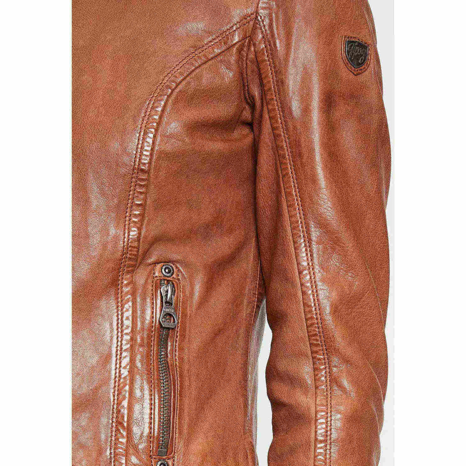 Geaca de Piele Dama Gipsy Coniac GWJosie – IMBRACAMINTE