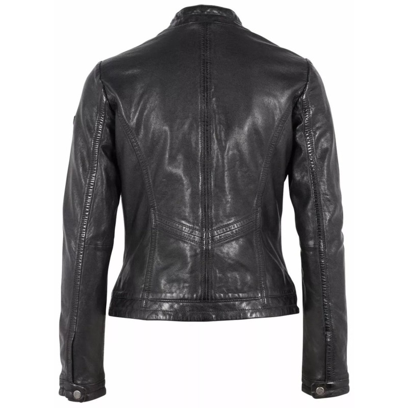 Geaca de Piele Dama Gipsy Neagra GWJosie – IMBRACAMINTE