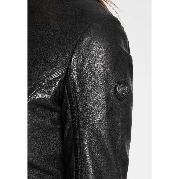 Geaca de Piele Dama Gipsy Neagra GWJosie – IMBRACAMINTE — fotografia 7