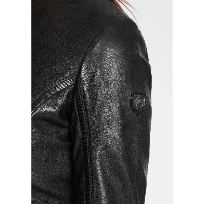 Geaca de Piele Dama Gipsy Neagra GWJosie – IMBRACAMINTE