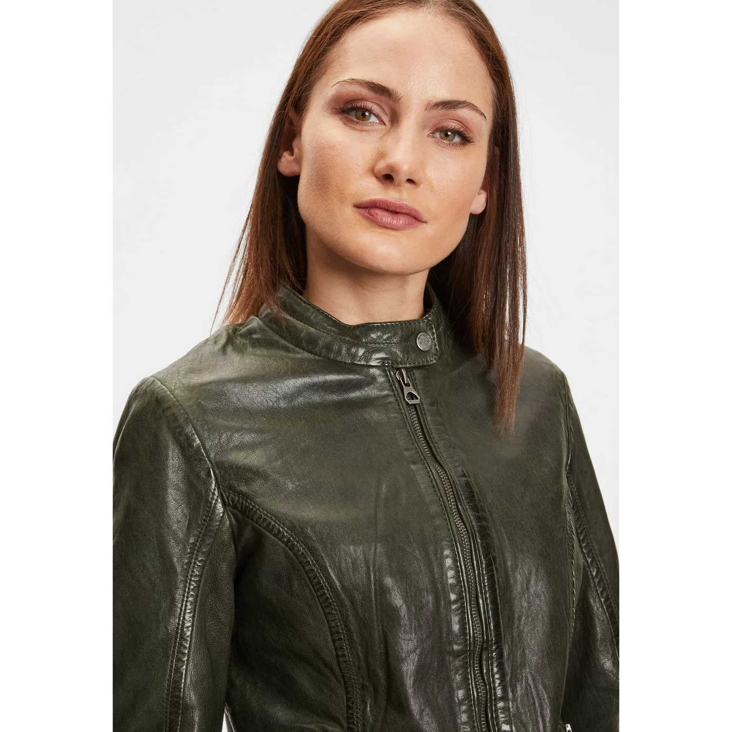 Geaca de Piele Dama Gipsy Verde GWJosie – IMBRACAMINTE Geaca de Piele Dama Gipsy Verde GWJosie – IMBRACAMINTE