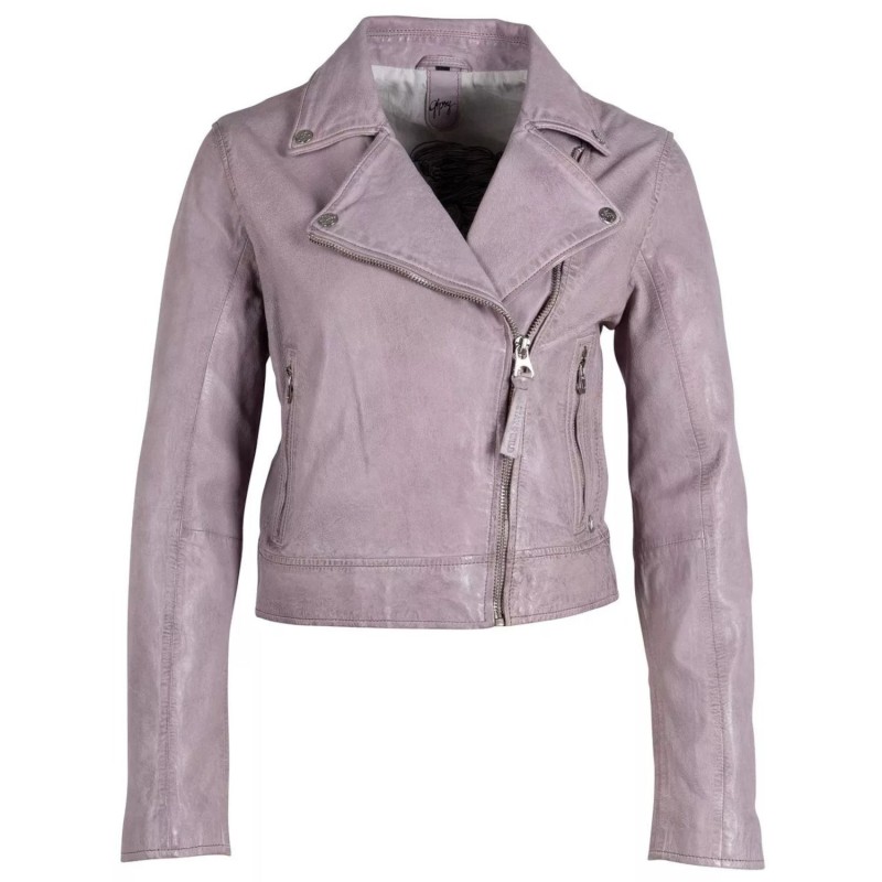 Geaca de Piele Dama Gipsy Mov Lavanda GWJulene – Black Friday