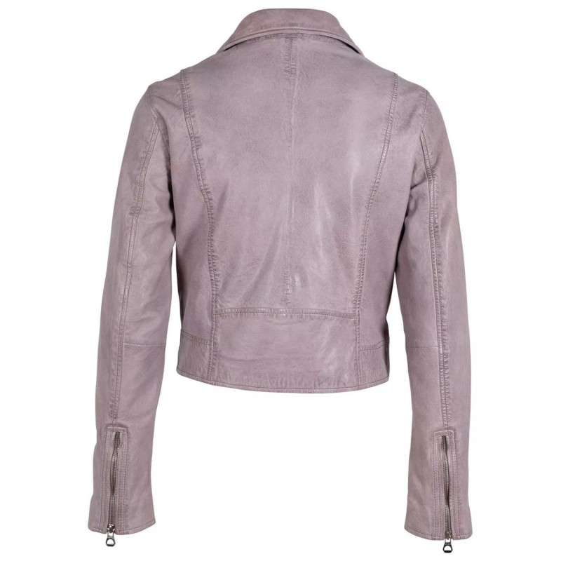 Geaca de Piele Dama Gipsy Mov Lavanda GWJulene – Black Friday