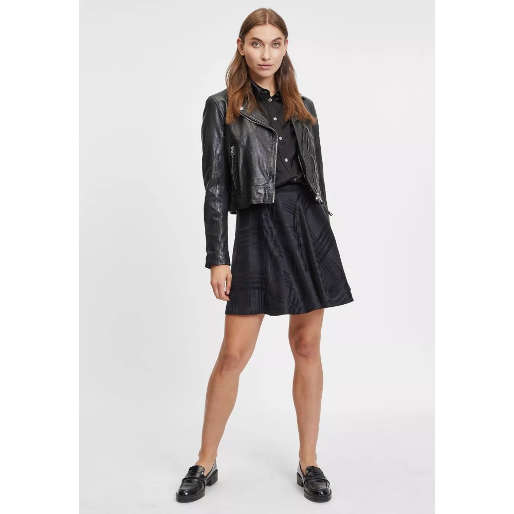 Geaca de Piele Dama Gipsy Neagra GWJulene Geaca de Piele Dama Gipsy Neagra GWJulene - readytowear.ro