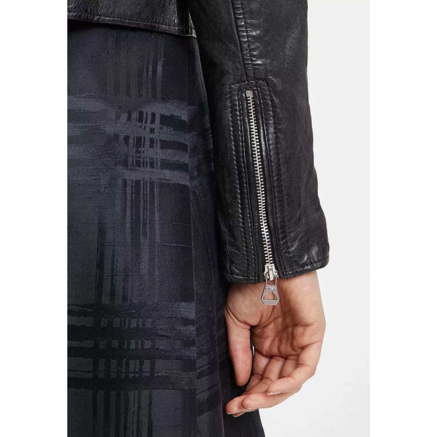 Geaca de Piele Dama Gipsy Neagra GWJulene – IMBRACAMINTE