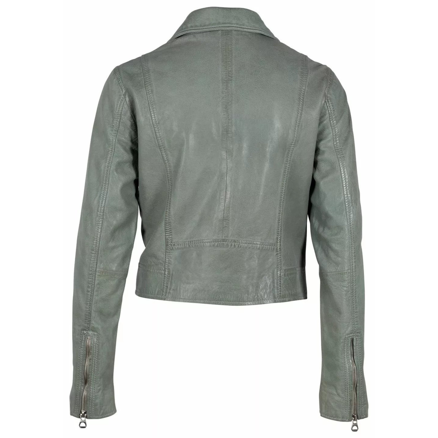 Geaca de Piele Dama Gipsy Verde Menta GWJulene – IMBRACAMINTE