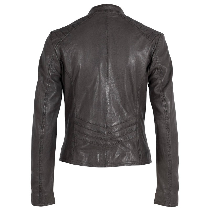 Geaca de Piele Dama Gipsy Gri GWJuny – Black Friday Geaca de Piele Dama Gipsy Gri GWJuny – Black Friday