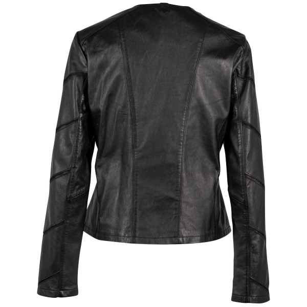Geaca de Piele Dama Gipsy Neagra GWJytte – Black Friday — fotografia 2