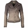 Geaca de Piele Dama Gipsy Gri GWKandy LAMOV Geaca de Piele Dama Gipsy Gri GWKandy LAMOV - readytowear.ro
