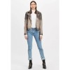 Geaca de Piele Dama Gipsy Gri GWKandy LAMOV Geaca de Piele Dama Gipsy Gri GWKandy LAMOV - readytowear.ro