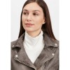 Geaca de Piele Dama Gipsy Gri GWKandy LAMOV Geaca de Piele Dama Gipsy Gri GWKandy LAMOV - readytowear.ro