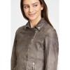 Geaca de Piele Dama Gipsy Gri GWKandy W22 LAMOV Geaca de Piele Dama Gipsy Gri GWKandy W22 LAMOV - readytowear.ro