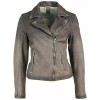 Geaca de Piele Dama Gipsy Gri GWKandy W22 LAMOV - readytowear