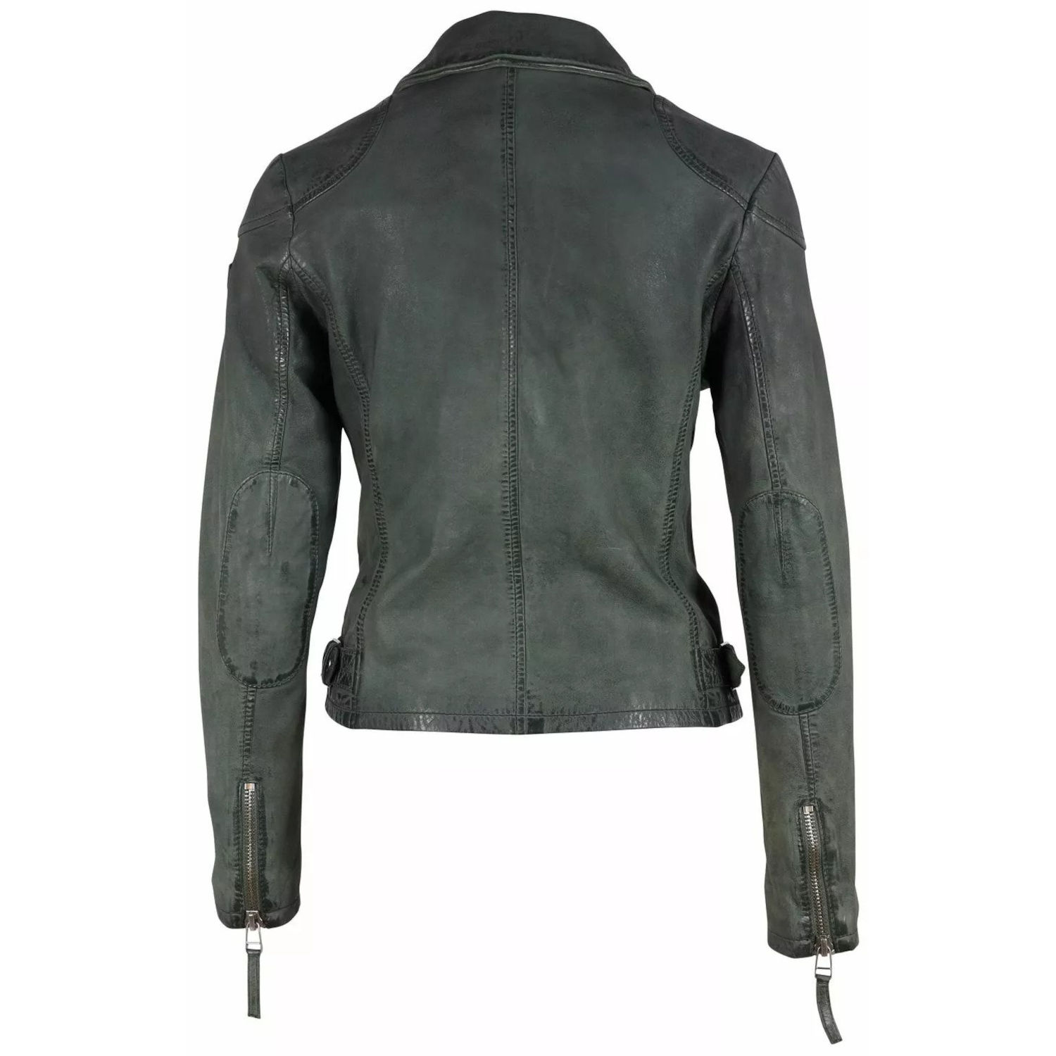 Geaca de Piele Dama Gipsy Verde GWKandy W22 LAMOV – IMBRACAMINTE