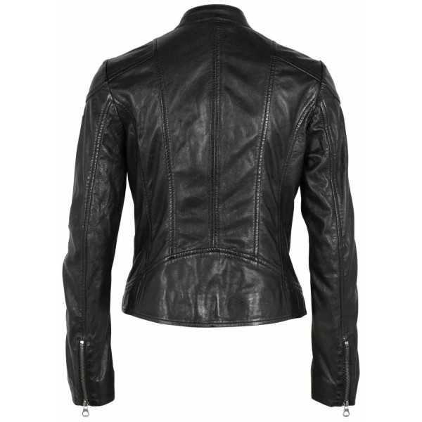 Geaca de Piele Dama Gipsy Neagra GWKeili – Black Friday — fotografia 2