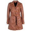 Geaca Lunga de Piele Dama Gipsy Coniac GWLailah Geaca Lunga de Piele Dama Gipsy Coniac GWLailah - readytowear.ro