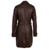 Geaca Lunga de Piele Dama Gipsy Castanie GWLaily Geaca Lunga de Piele Dama Gipsy Castanie GWLaily - readytowear.ro