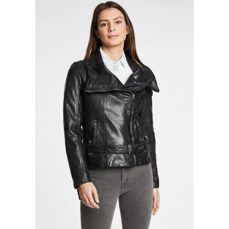 Geaca de Piele Dama Gipsy Neagra GWLegra – IMBRACAMINTE