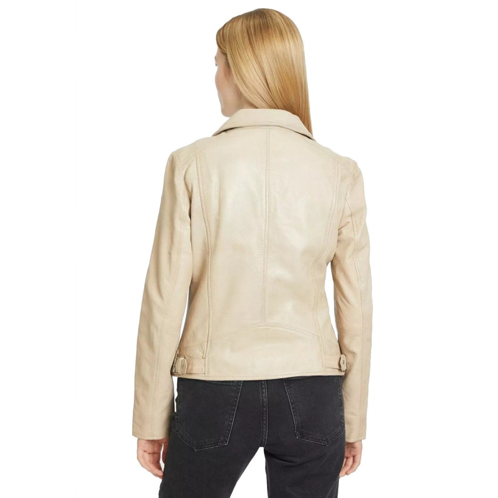 Geaca de Piele Dama Gipsy Bej Deschis GWLiah Geaca de Piele Dama Gipsy Bej Deschis GWLiah - readytowear.ro