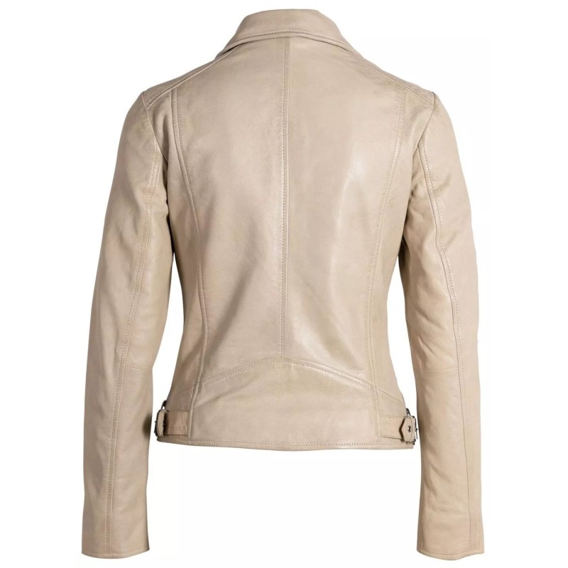 Geaca de Piele Dama Gipsy Bej Deschis GWLiah – IMBRACAMINTE Geaca de Piele Dama Gipsy Bej Deschis GWLiah – IMBRACAMINTE