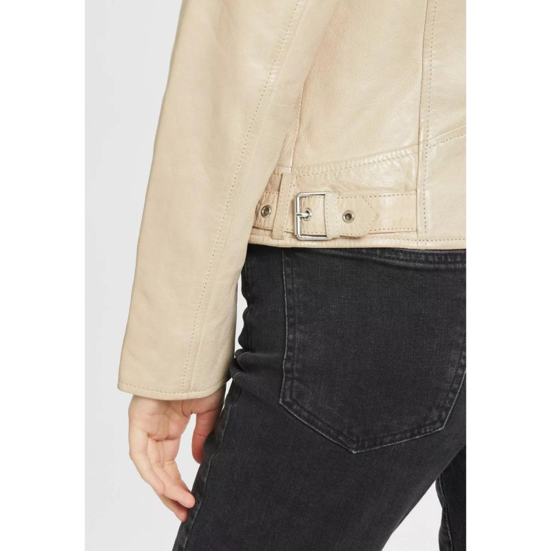 Geaca de Piele Dama Gipsy Bej Deschis GWLiah – IMBRACAMINTE Geaca de Piele Dama Gipsy Bej Deschis GWLiah – IMBRACAMINTE