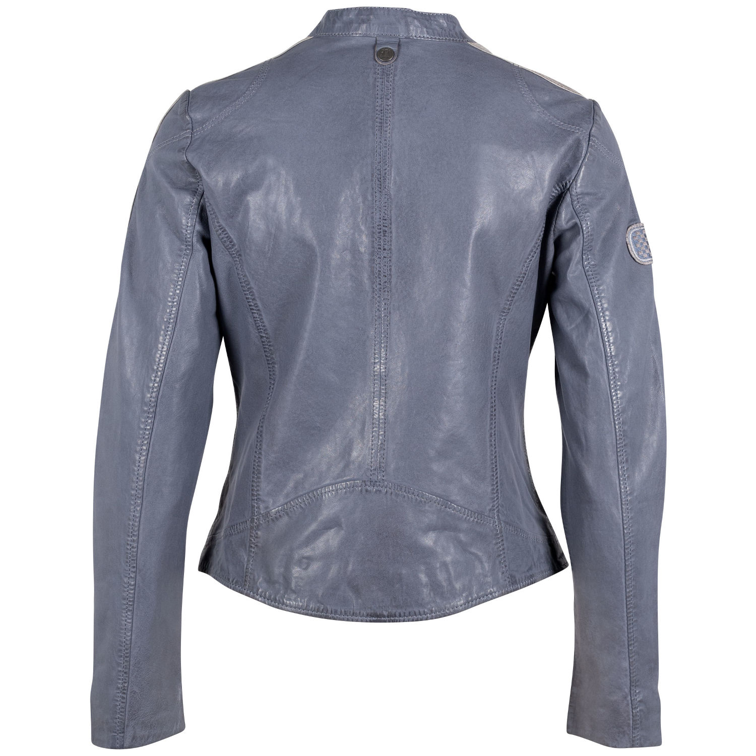 Geaca de Piele Dama Gipsy Albastra GWLiziya – Black Friday