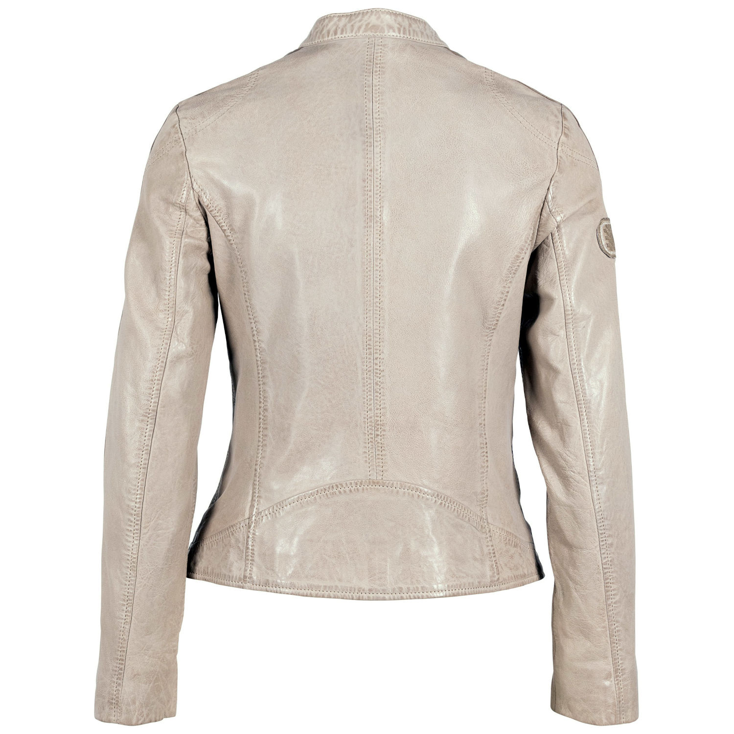 Geaca de Piele Dama Gipsy Bej Deschis GWLiziya – Black Friday