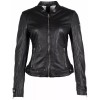 Geaca de Piele Dama Gipsy Neagra GWLouz LACUV Geaca de Piele Dama Gipsy Neagra GWLouz LACUV - readytowear.ro