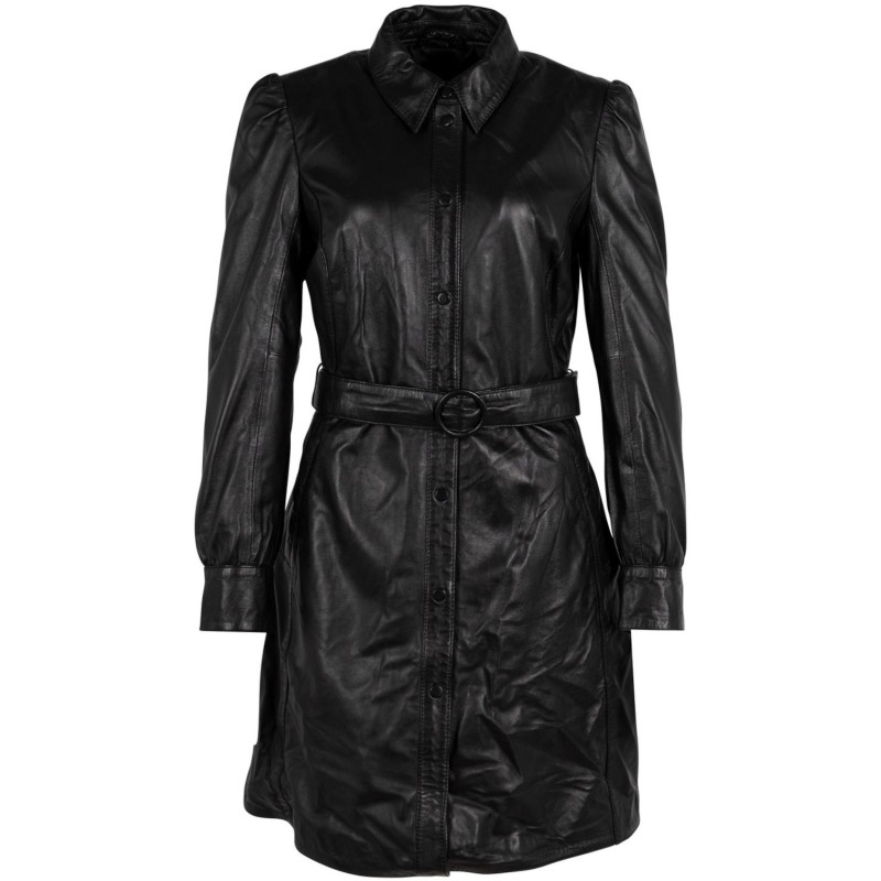 Rochie de Piele Dama Gipsy Neagra GWLygia – Black Friday