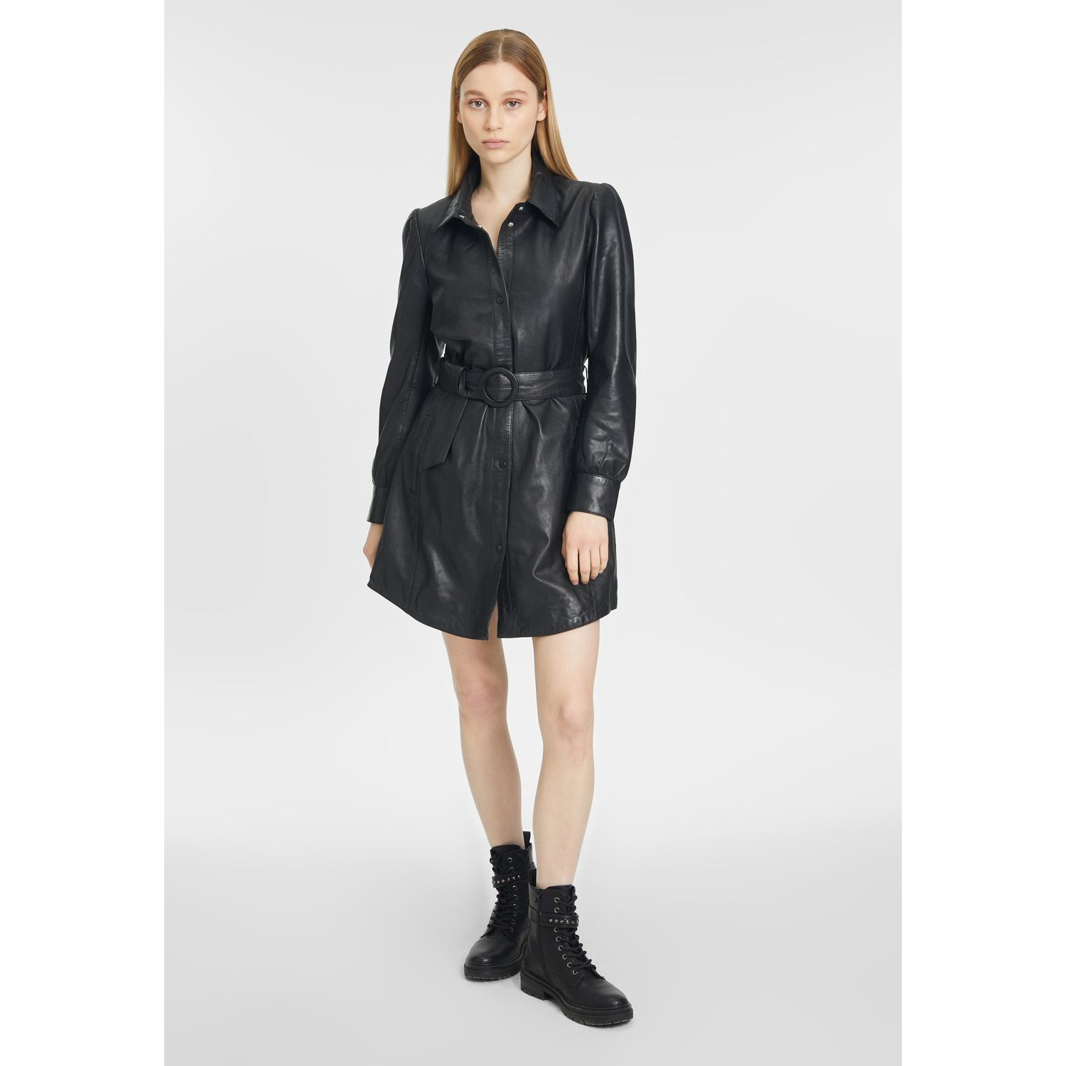 Rochie de Piele Dama Gipsy Neagra GWLygia – Black Friday Rochie de Piele Dama Gipsy Neagra GWLygia – Black Friday