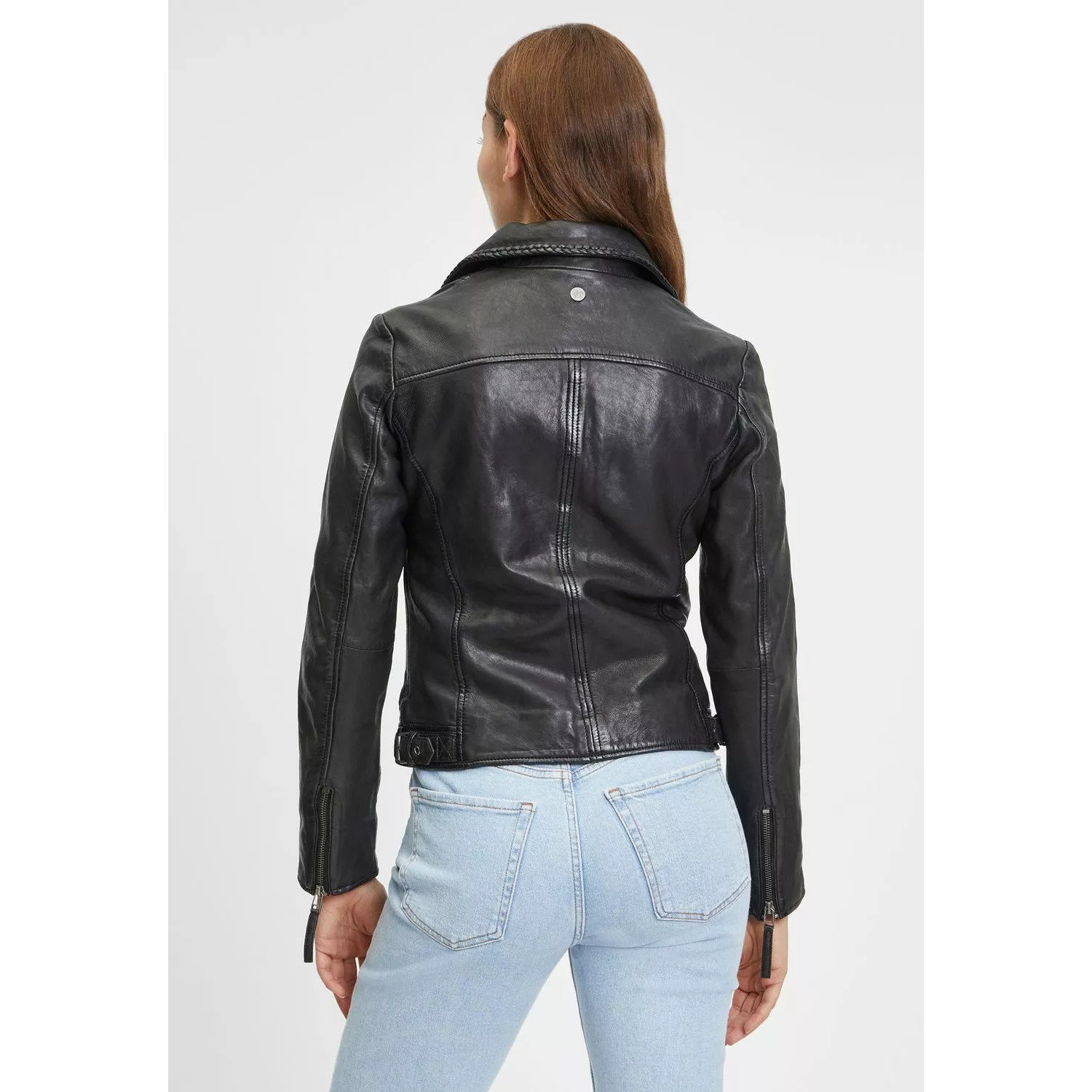 Geaca de Piele Dama Gipsy Neagra GWMailynn – IMBRACAMINTE