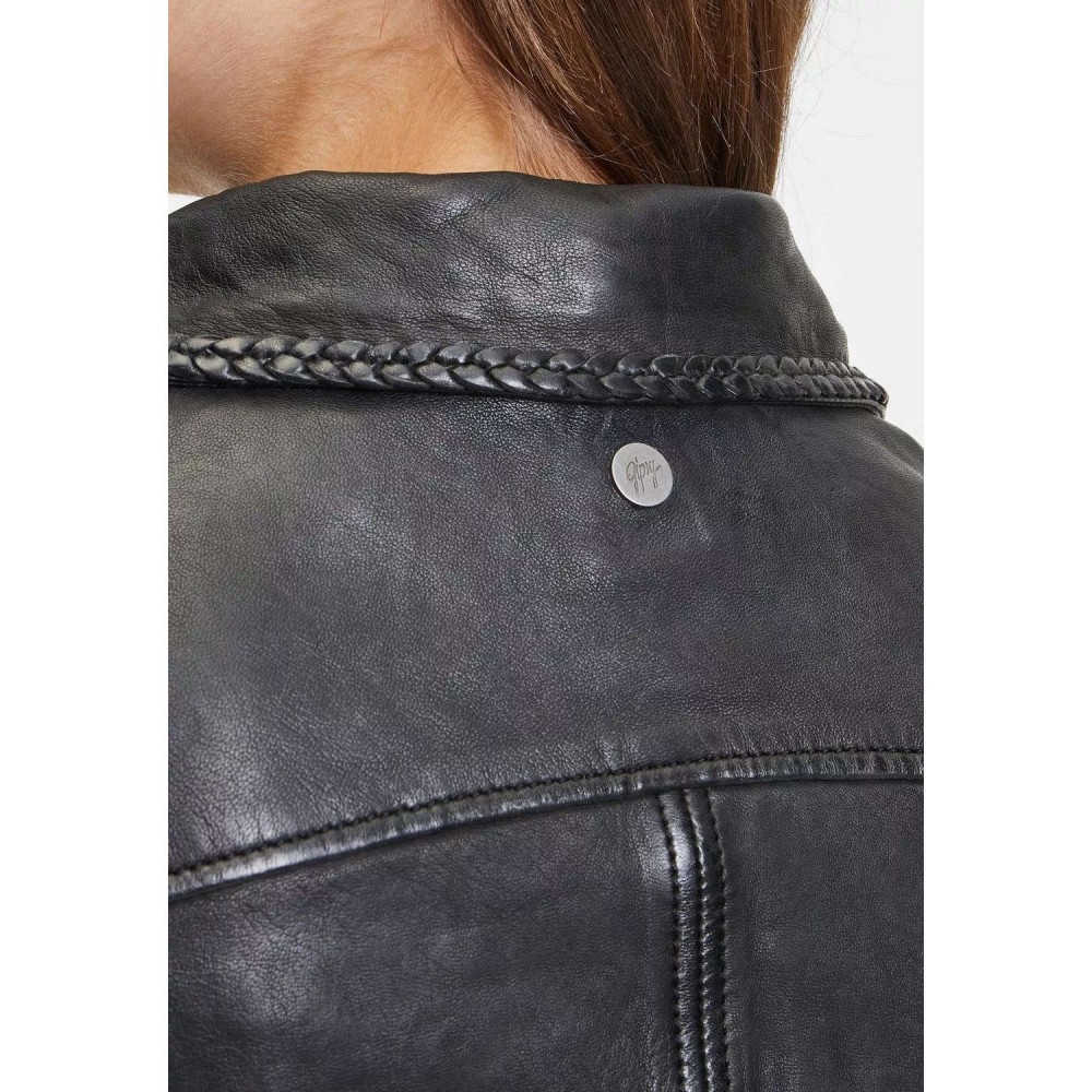 Geaca de Piele Dama Gipsy Neagra GWMailynn Geaca de Piele Dama Gipsy Neagra GWMailynn - readytowear.ro
