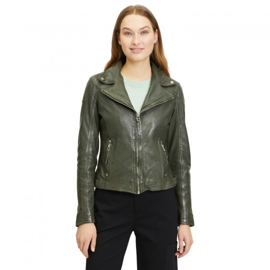 Geaca de Piele Dama Gipsy Verde GWMaizy Geaca de Piele Dama Gipsy Verde GWMaizy