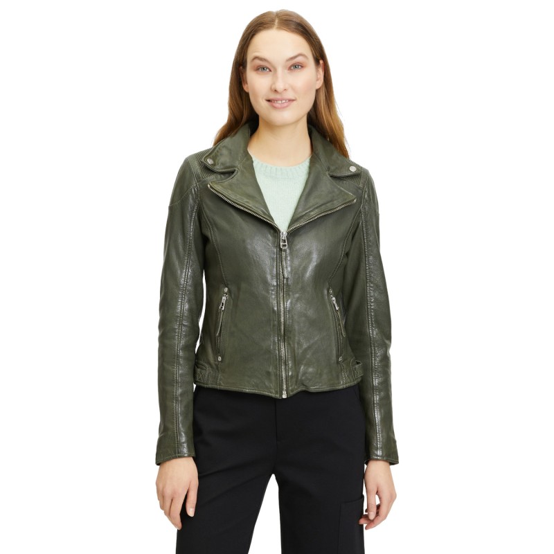 Geaca de Piele Dama Gipsy Verde GWMaizy – Black Friday