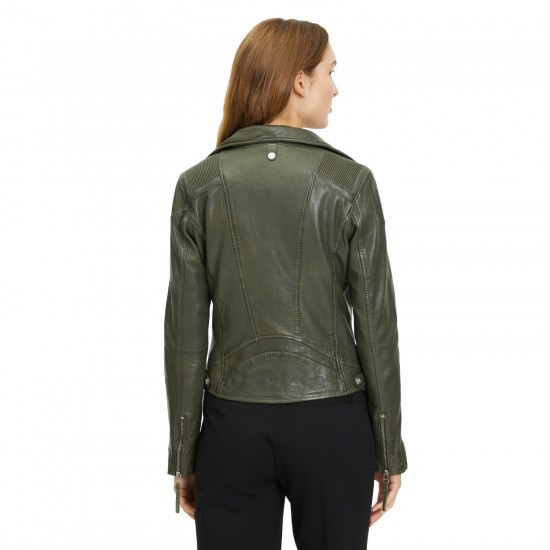 Geaca de Piele Dama Gipsy Verde GWMaizy Geaca de Piele Dama Gipsy Verde GWMaizy
