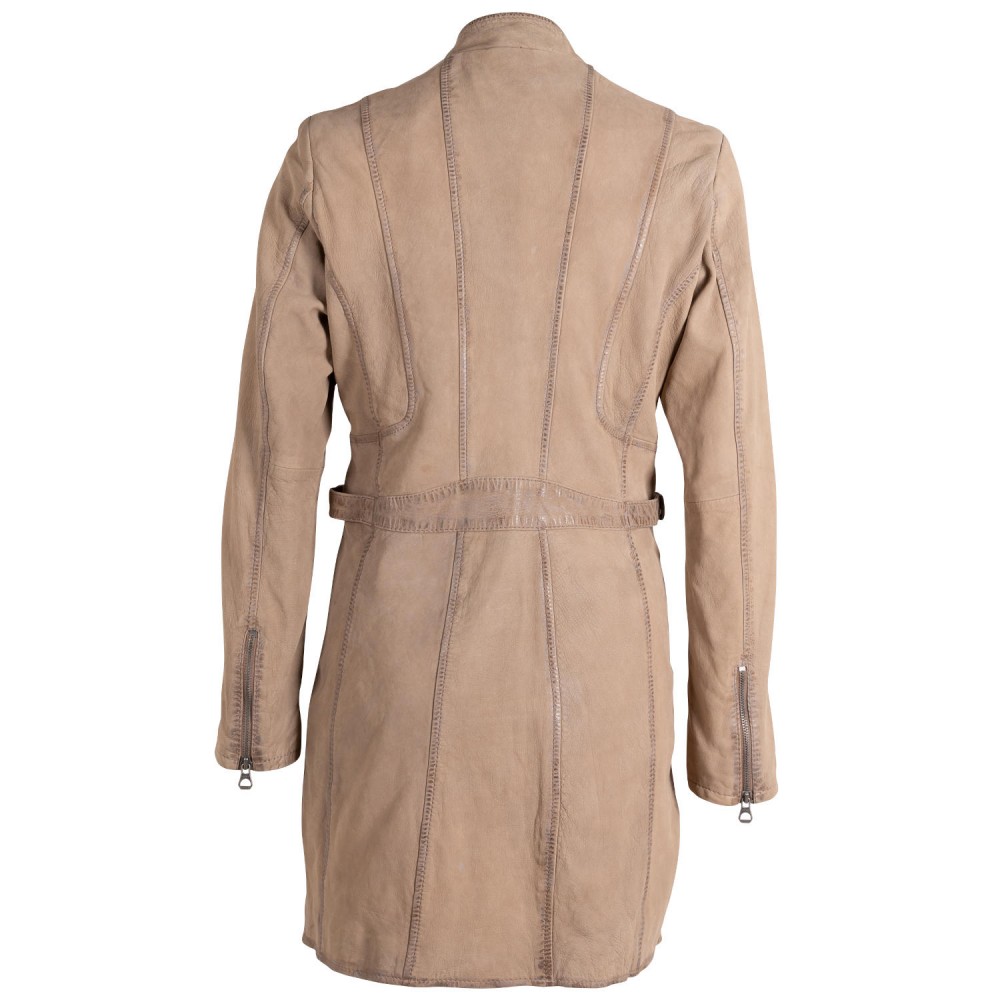 Geaca Lunga de Piele Dama Gipsy Maro GWMargy S22 LNUV Geaca Lunga de Piele Dama Gipsy Maro GWMargy S22 LNUV - readytowear.ro