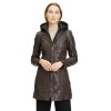 Geaca Lunga de Piele Dama Gipsy Maro Inchis GWMarlis Geaca Lunga de Piele Dama Gipsy Maro Inchis GWMarlis - readytowear.ro