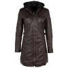Geaca Lunga de Piele Dama Gipsy Maro Inchis GWMarlis Geaca Lunga de Piele Dama Gipsy Maro Inchis GWMarlis - readytowear.ro