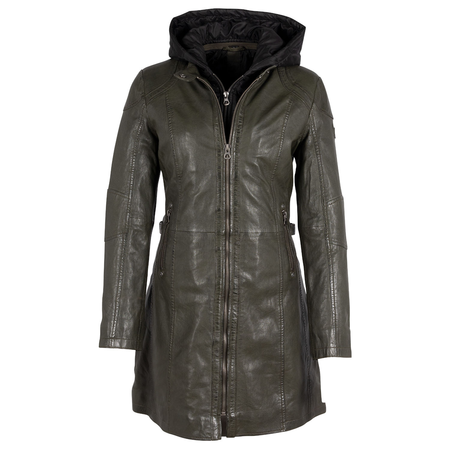 Geaca Lunga de Piele Dama Gipsy Olive GWMarlis LACLAV W – IMBRACAMINTE Geaca Lunga de Piele Dama Gipsy Olive GWMarlis LACLAV W – IMBRACAMINTE