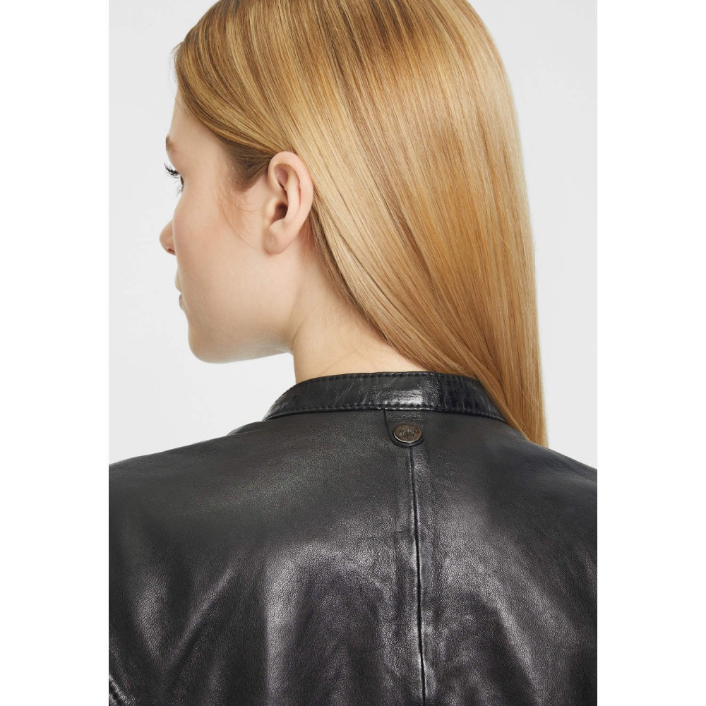 Geaca de Piele Dama Gipsy Neagra GWMeilin Geaca de Piele Dama Gipsy Neagra GWMeilin - readytowear.ro