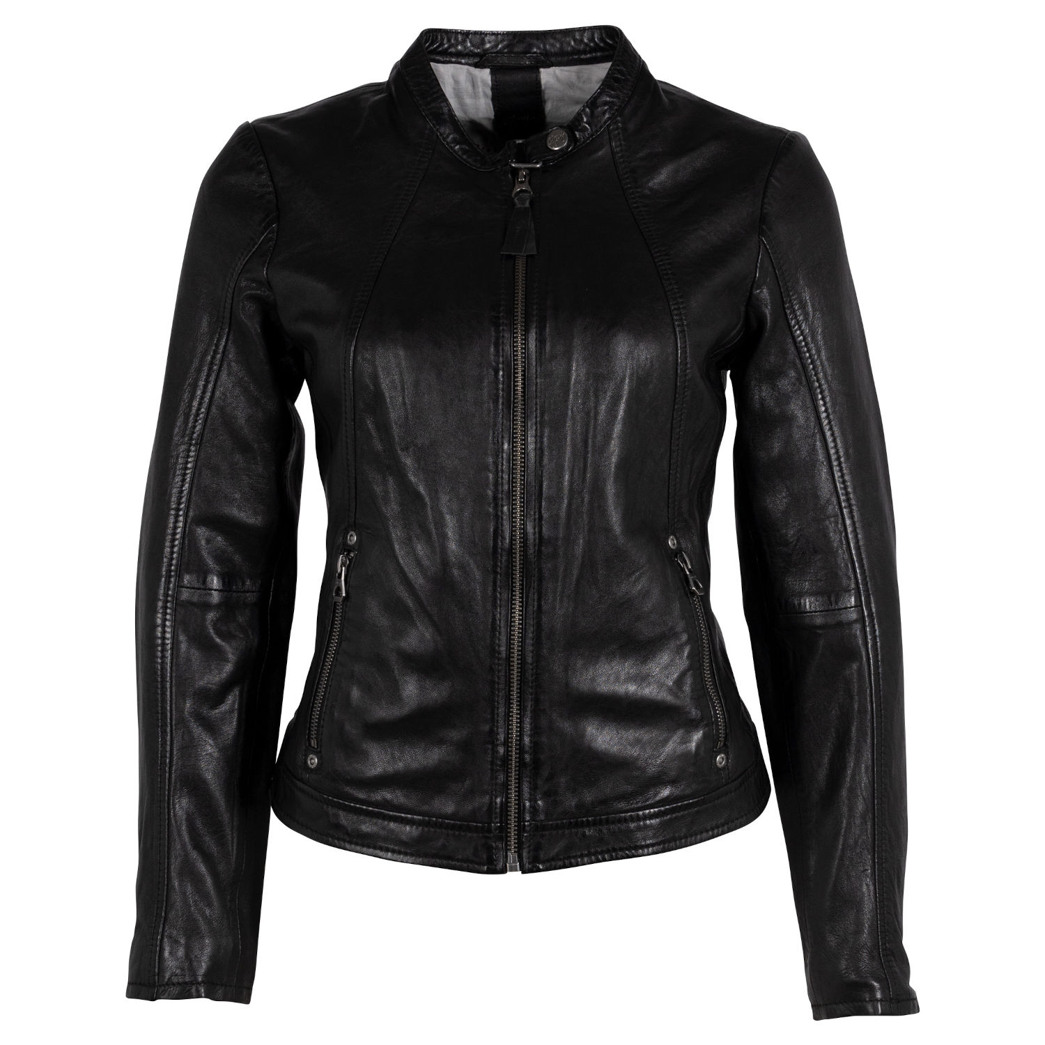 Geaca de Piele Dama Gipsy Neagra GWMeilin – IMBRACAMINTE