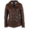 Geaca Lunga de Piele Dama Gipsy Castanie GWMilja Geaca Lunga de Piele Dama Gipsy Castanie GWMilja - readytowear.ro