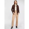 Geaca Lunga de Piele Dama Gipsy Castanie GWMilja Geaca Lunga de Piele Dama Gipsy Castanie GWMilja - readytowear.ro