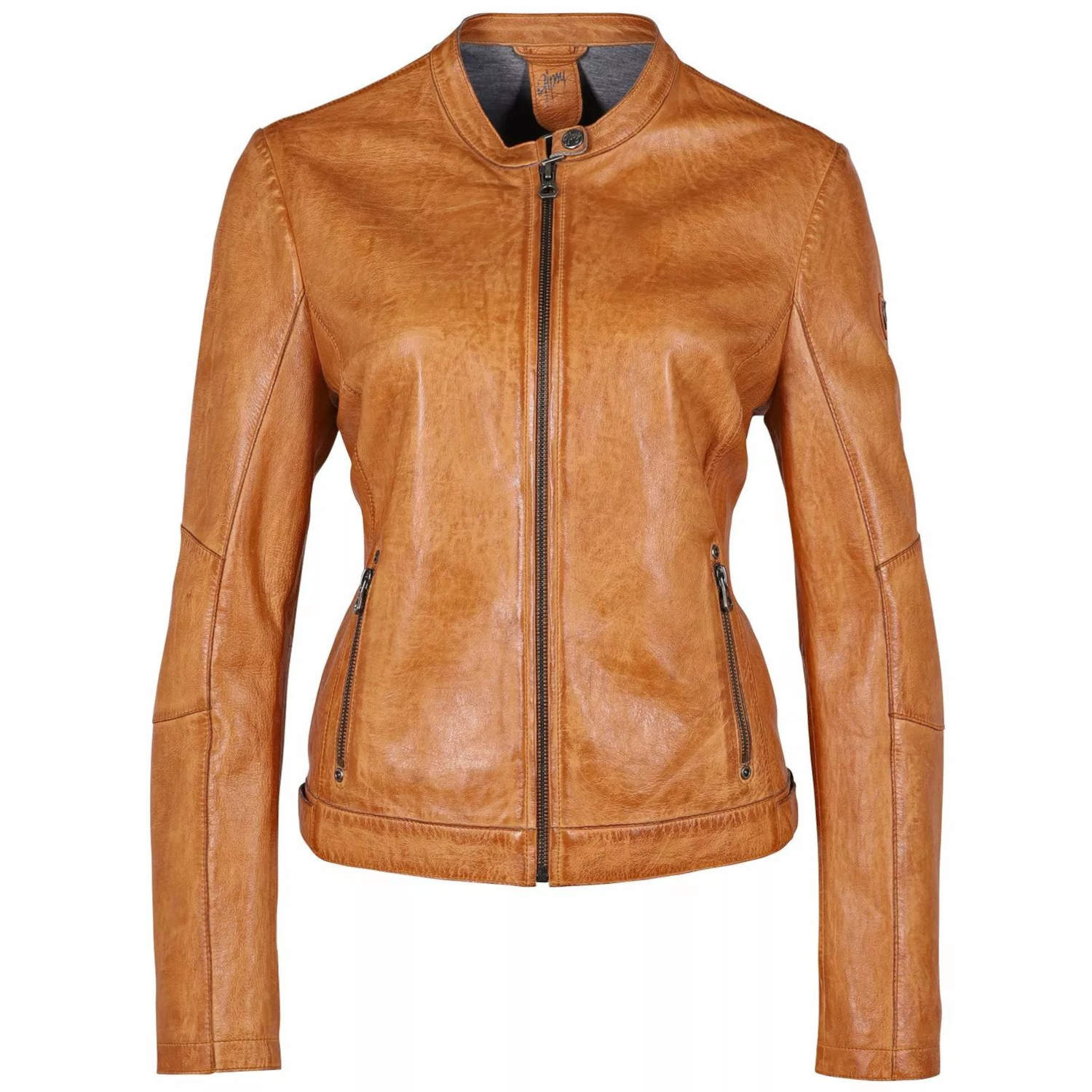 Geaca de Piele Dama Gipsy Camel GWMimmy LBV – IMBRACAMINTE