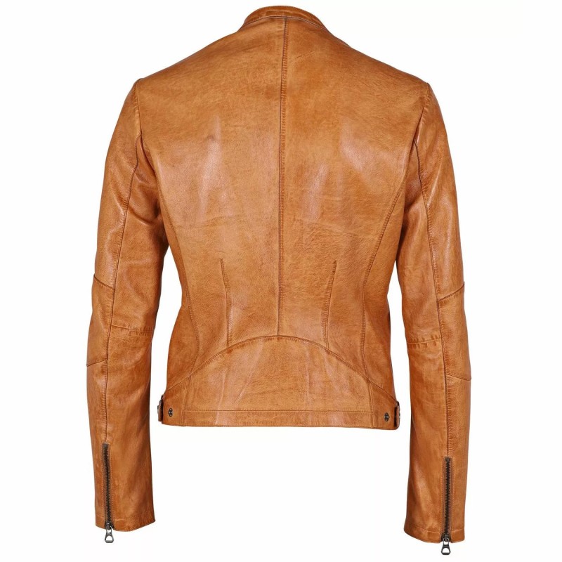 Geaca de Piele Dama Gipsy Camel GWMimmy LBV – IMBRACAMINTE Geaca de Piele Dama Gipsy Camel GWMimmy LBV – IMBRACAMINTE